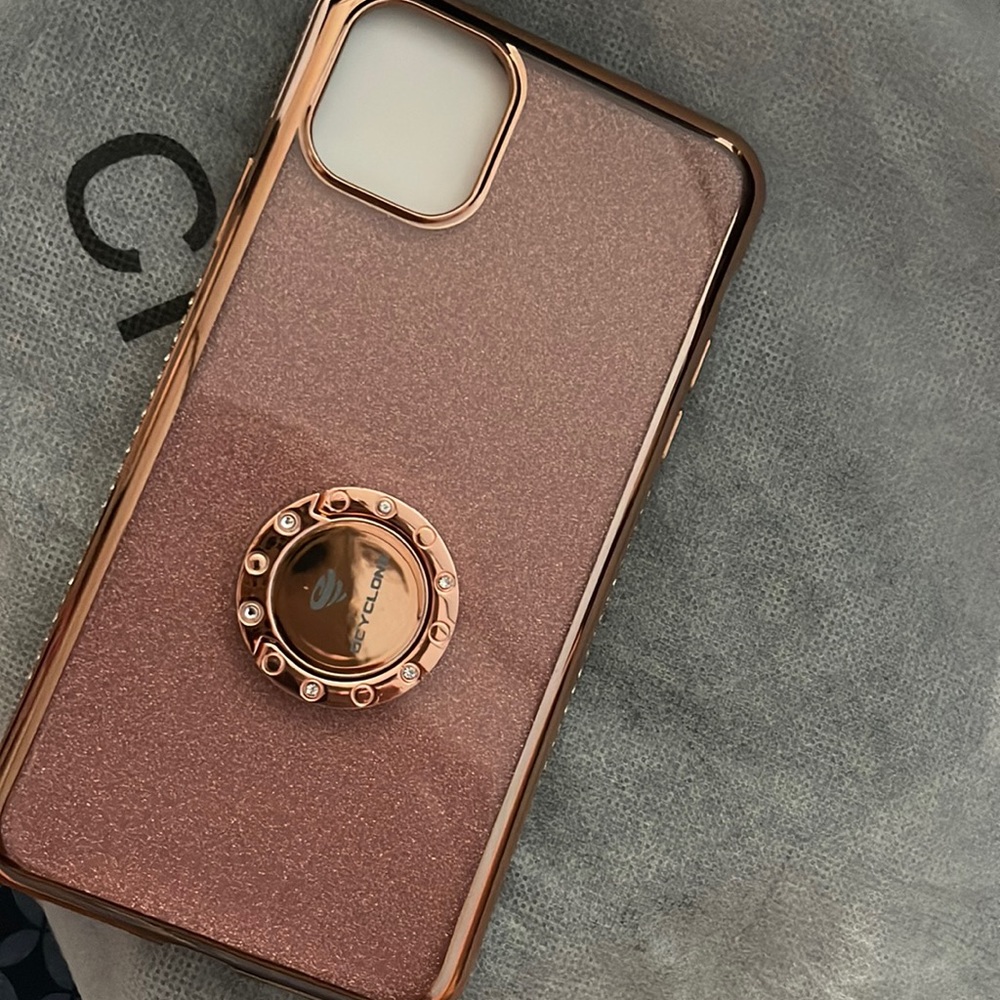 OCYCLONE for iPhone 11 ProMax Case, Cute Glitter Sparkle Diamond Cover